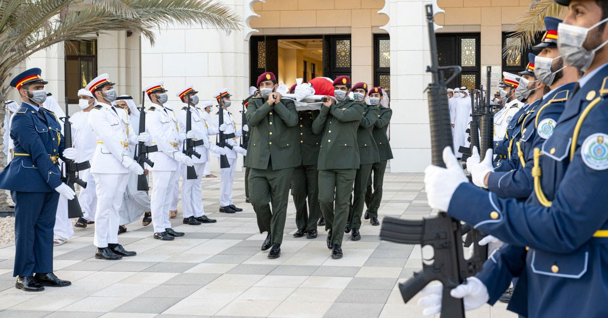 Birleşik Arap Emirlikleri Devlet Başkanı Al Nahyan son yolculuğuna uğurlandı