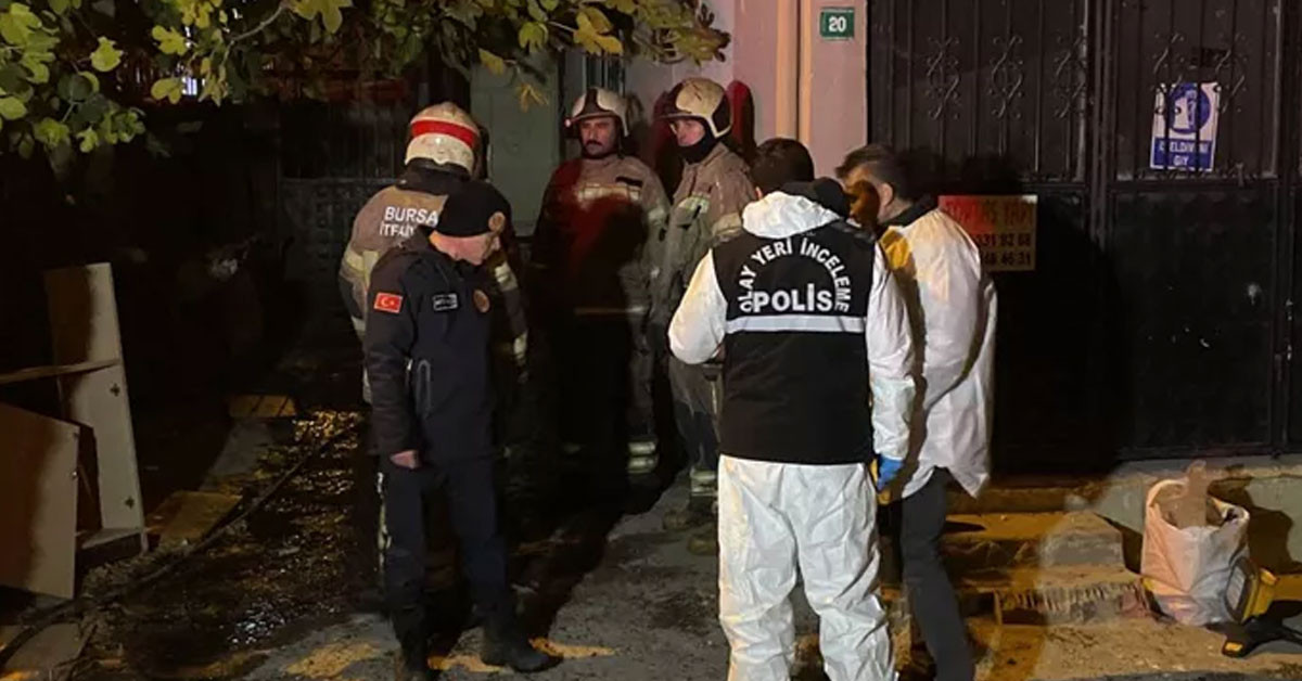 Bursa'da yangın 9 kişi hayatını kaybetti