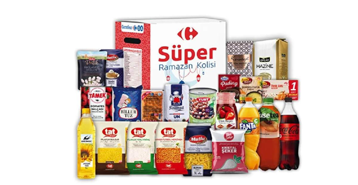 Carrefoursa süper ramazan kolisi