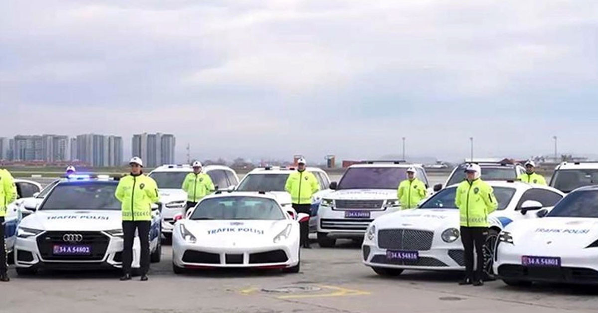 Çetelerden alınan araçlar istanbul emniyet müdürlüğü'nün hizmetine verildi