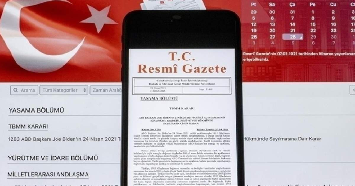 Çevre Bakanlığı Resmi Gazete