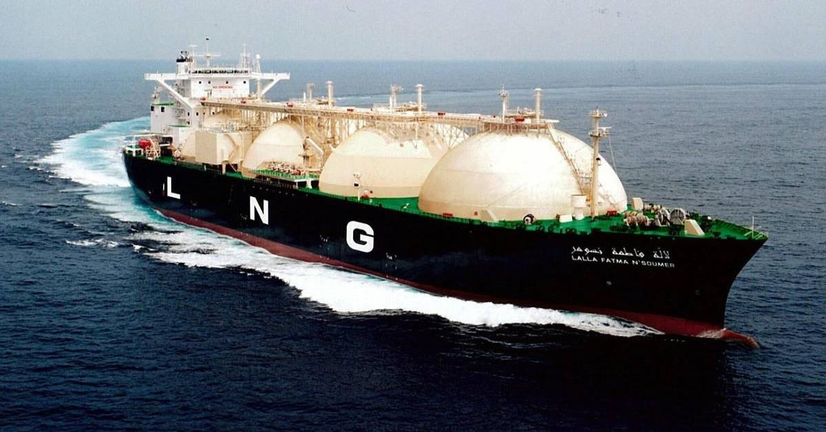 Cezayir doğal gaz gemisi