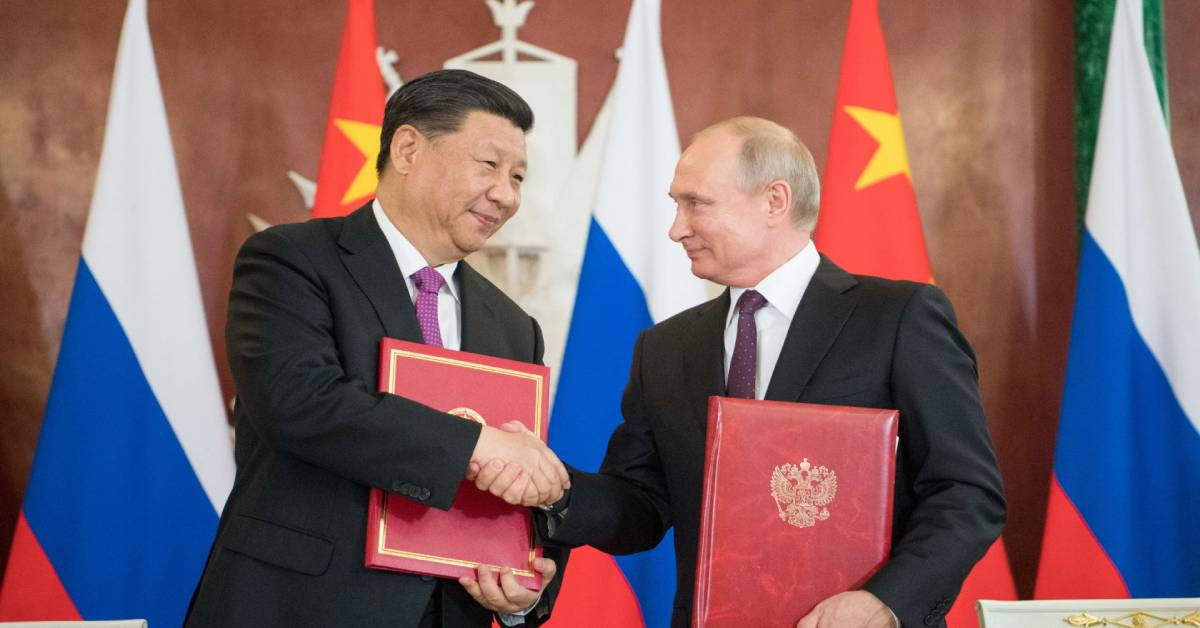 Çin Rusya Görüşme