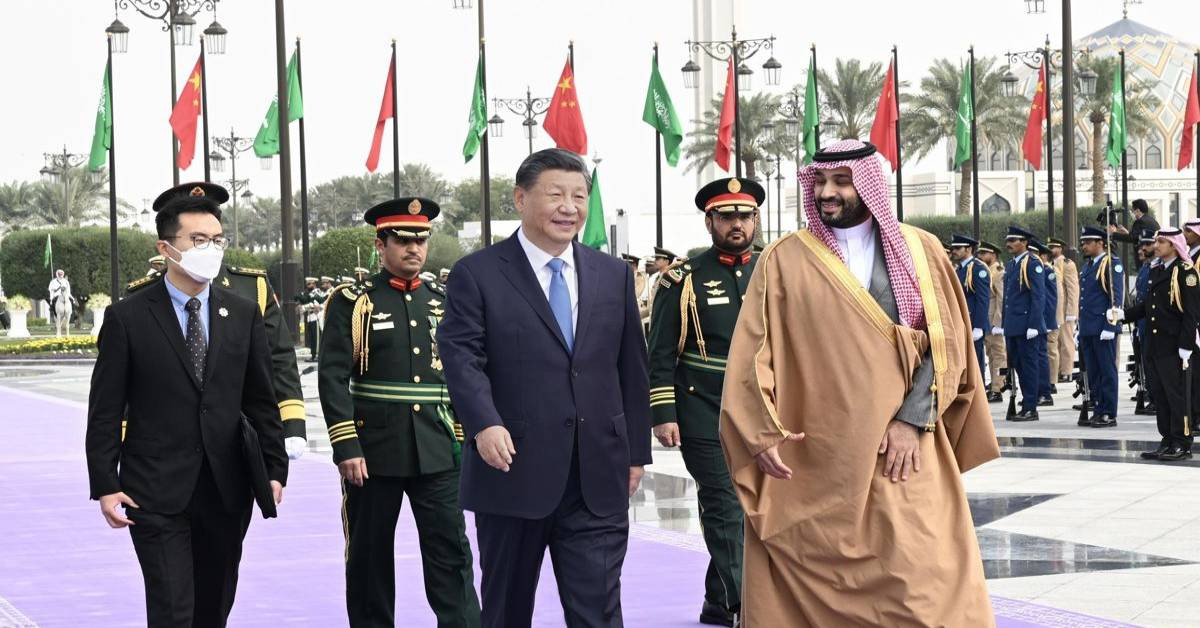 Çin Suudi Arabistan Görüşmesi