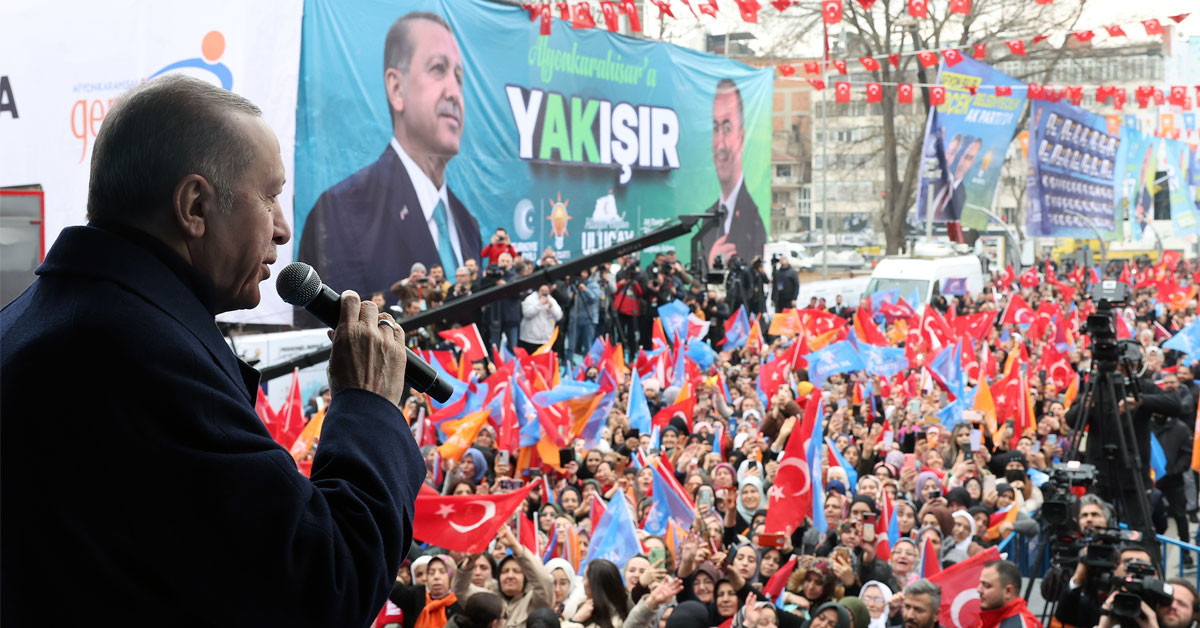 Cumhurbaşkanı erdoğan Afyon'da