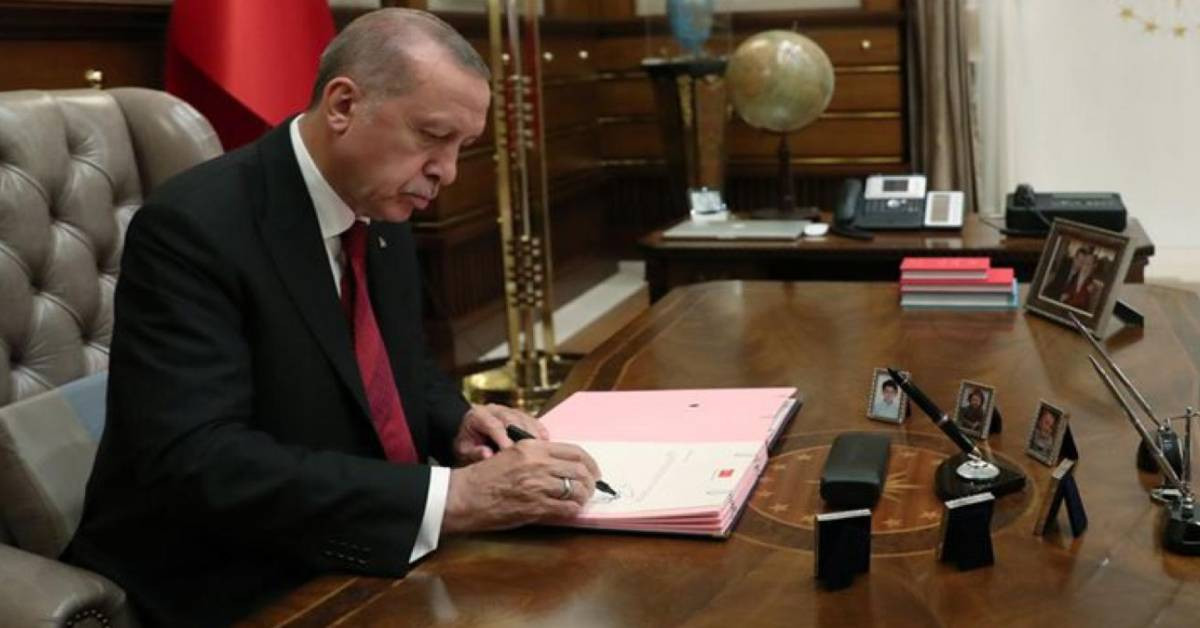 Cumhurbaşkanı Erdoğan atama