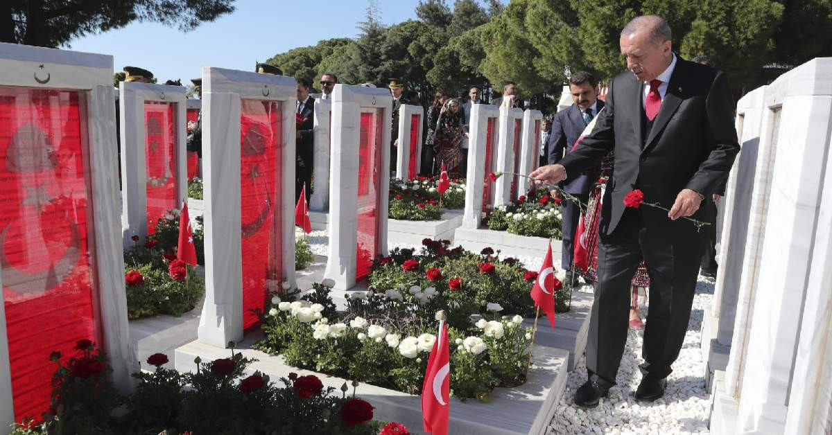 Cumhurbaşkanı Erdoğan Çanakkale