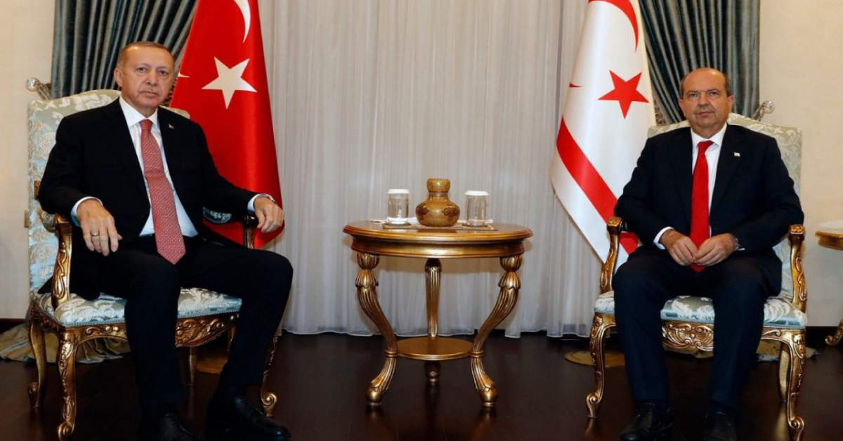 Cumhurbaşkanı Erdoğan Ersin Tatar