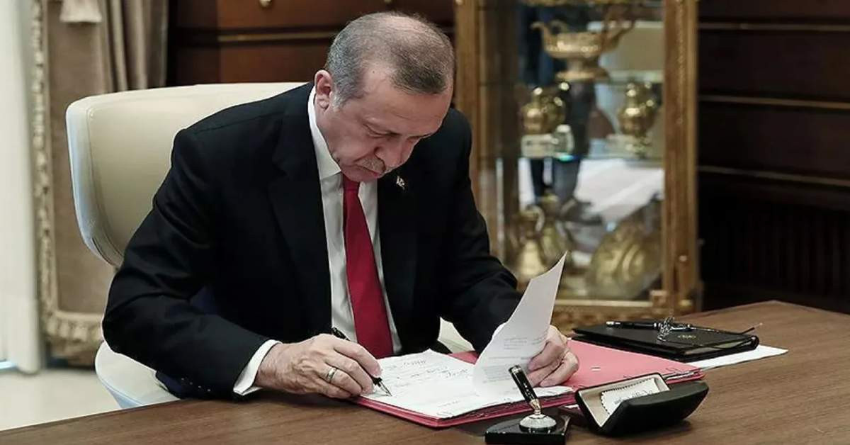 Cumhurbaşkanı Erdoğan İmzasıyla