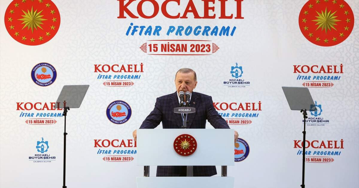 Cumhurbaşkanı Erdoğan Kocaeli