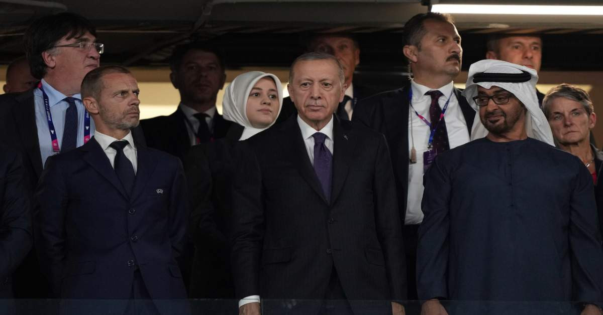 Cumhurbaşkanı Erdoğan Manchester CİTY