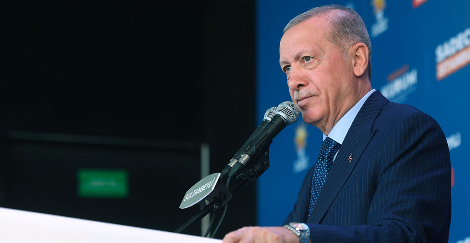 Cumhurbaşkanı Erdoğan Sultanbeyli mitingi