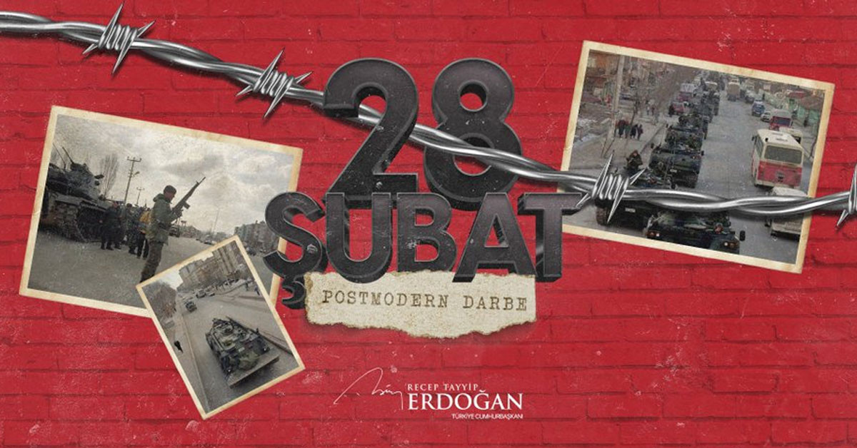 Cumhurbaşkanı Erdoğan’ın 28 Şubat mesajı: ‘‘Karanlık zihniyetini hortlatmasına izin vermeyeceğiz!’’