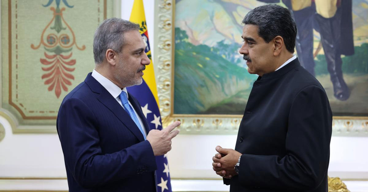 Dışişleri Bakanı Hakan Fidan Venezuela'yı ziyaret etti