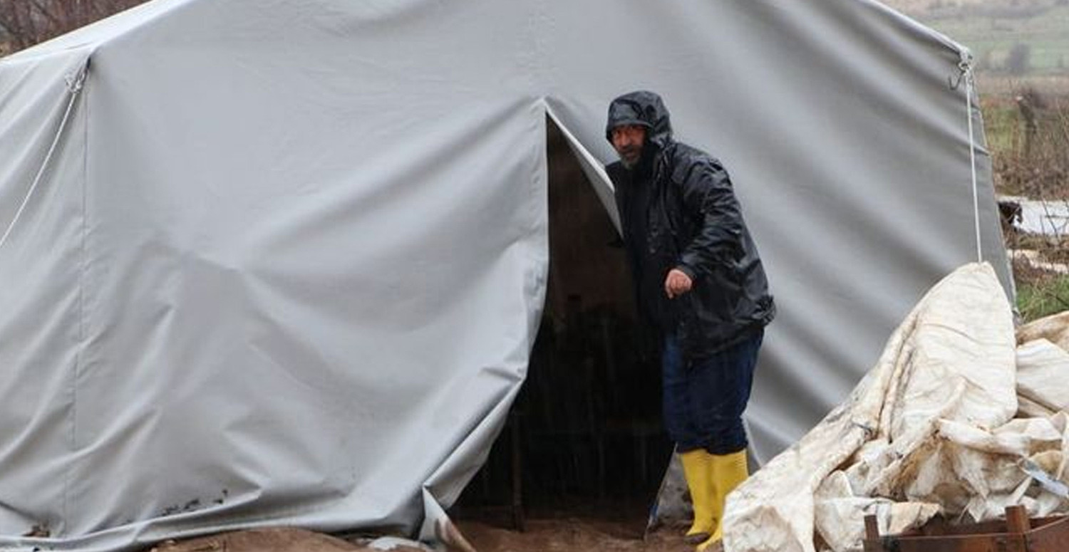 Diyarbakır'daki çadırkent boşaltıldı