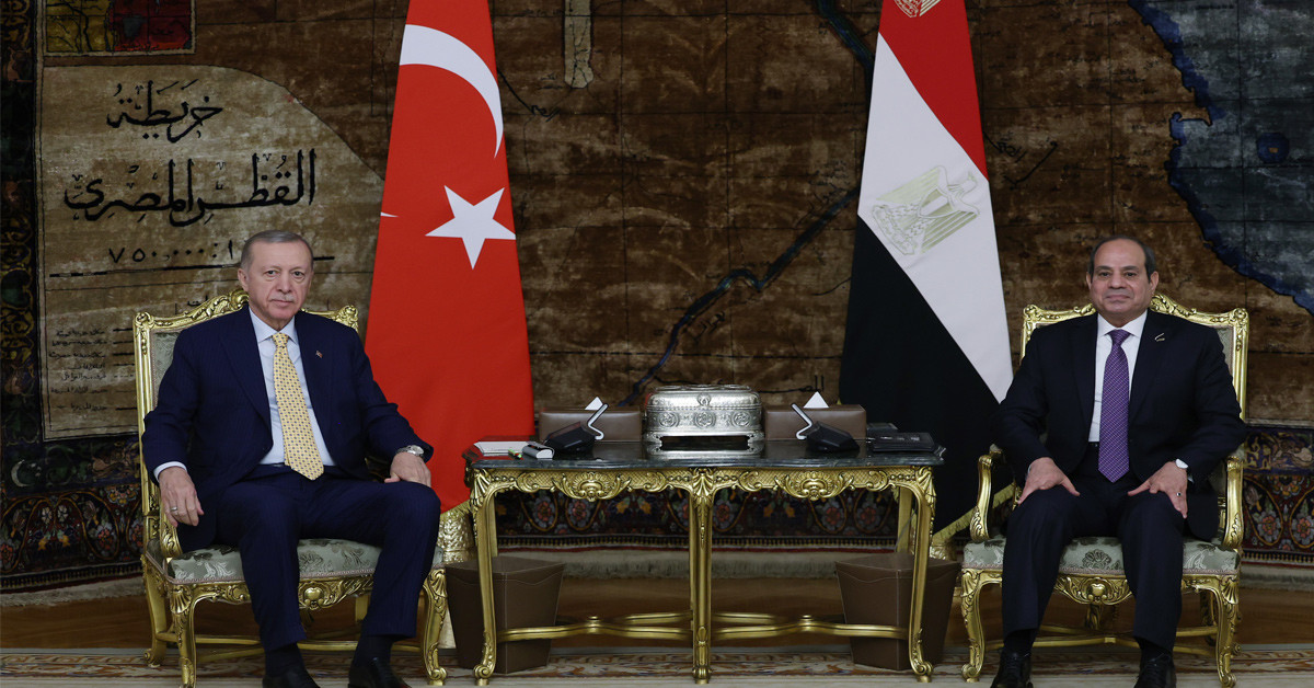 Erdoğan 12 yıl sonra mısır ziyareti