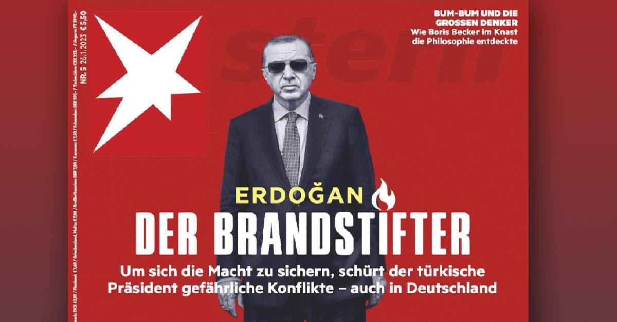 Erdoğan Stern Dergisi Kapak