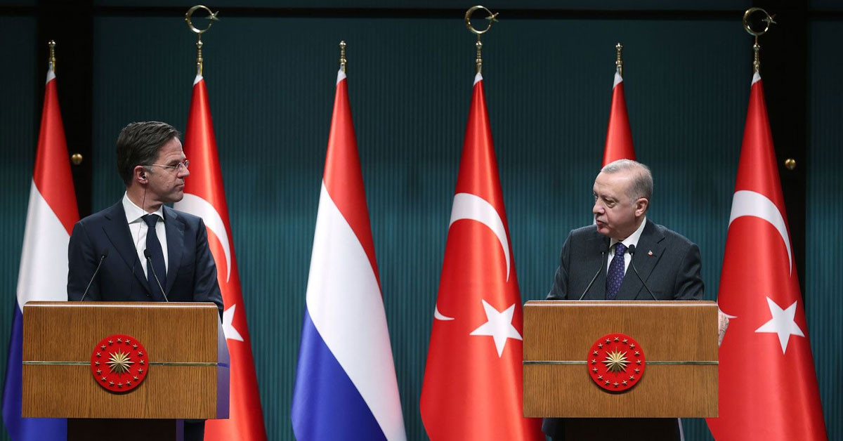 Erdoğan Ve Mark Rutte
