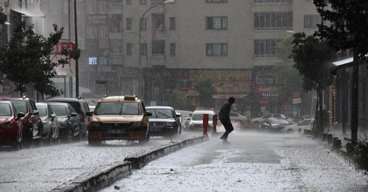 Erzurum Sağanak Yağış