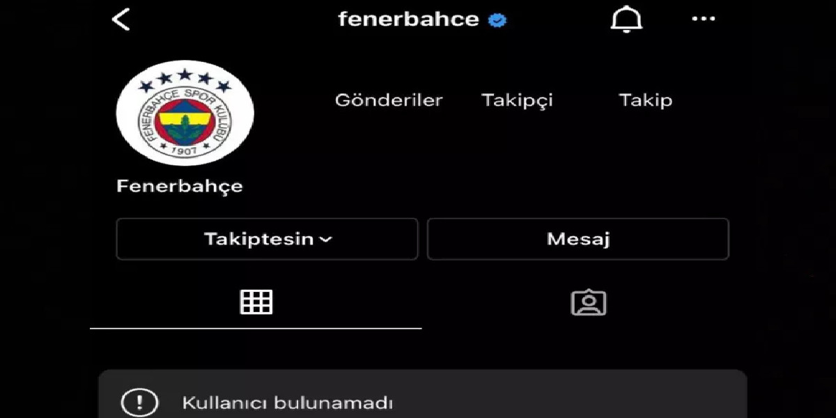 Fenerbahçe instagram hesabı