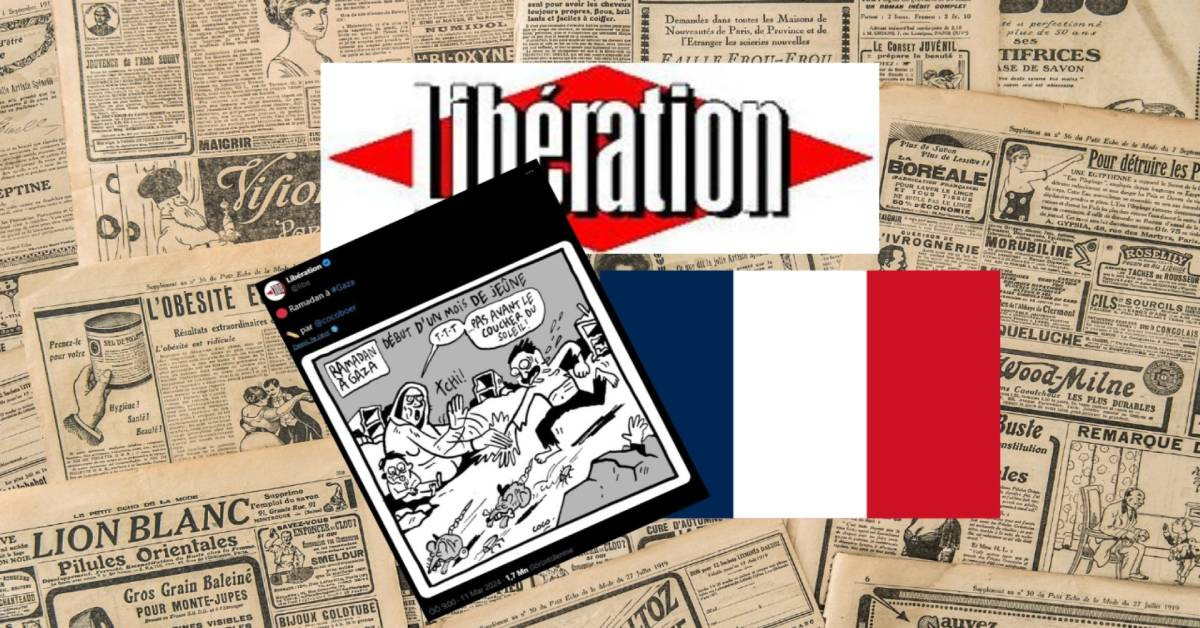 Fransız gazetesinden tepki çeken Gazze karikatürü: Açlık krizi ile alay ettiler