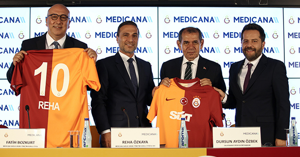 Galatasaray Medıcana sponsorluk anlaşması