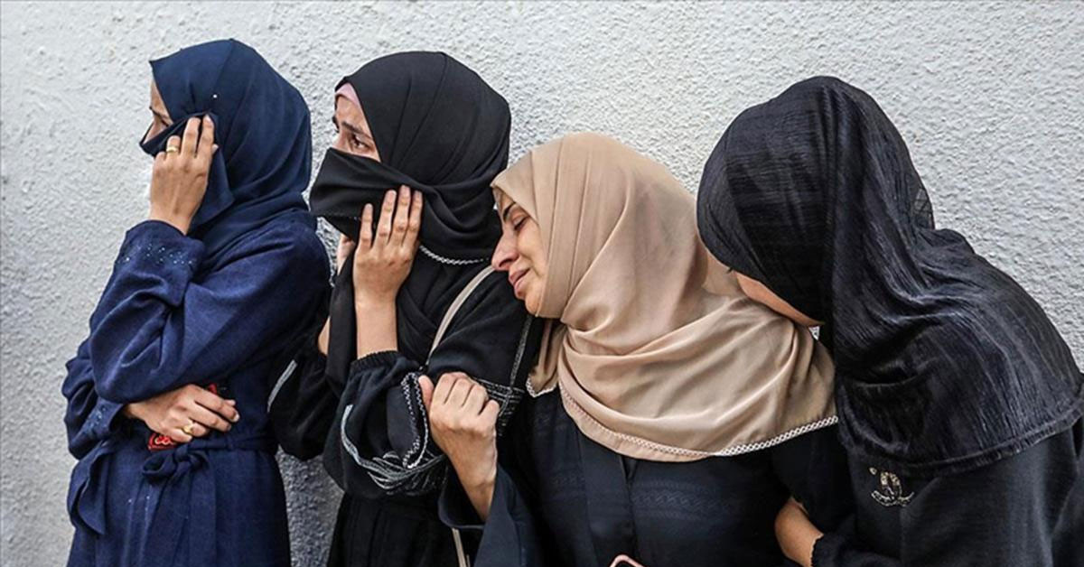 Gazze de 8 mart kadınlar günü