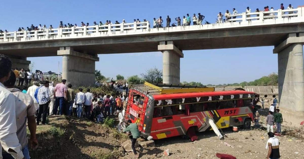 Hindistan Otobüs Kazası