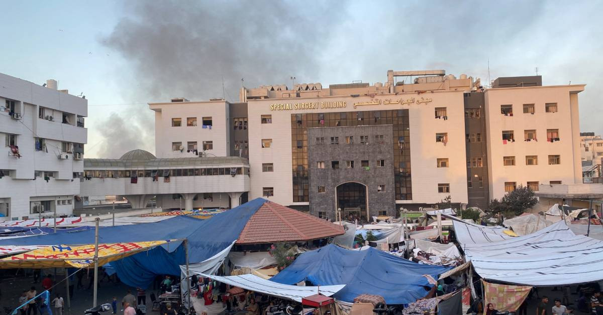 İsrail Hastane Saldırı