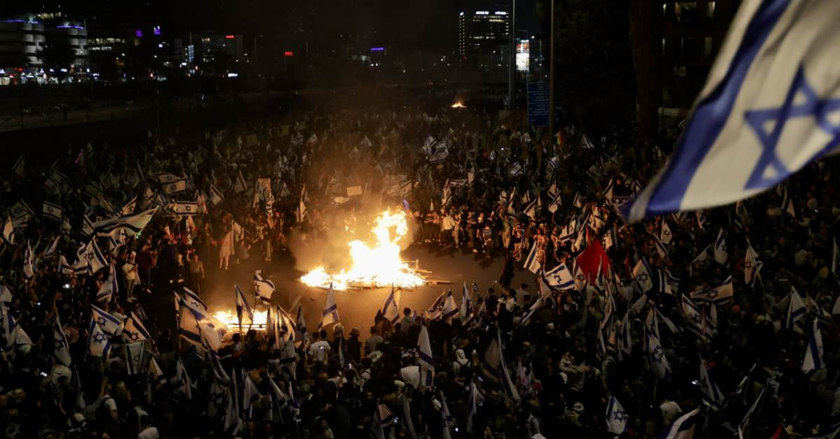 İsrail Yargı Düzenlemesi Protestolar