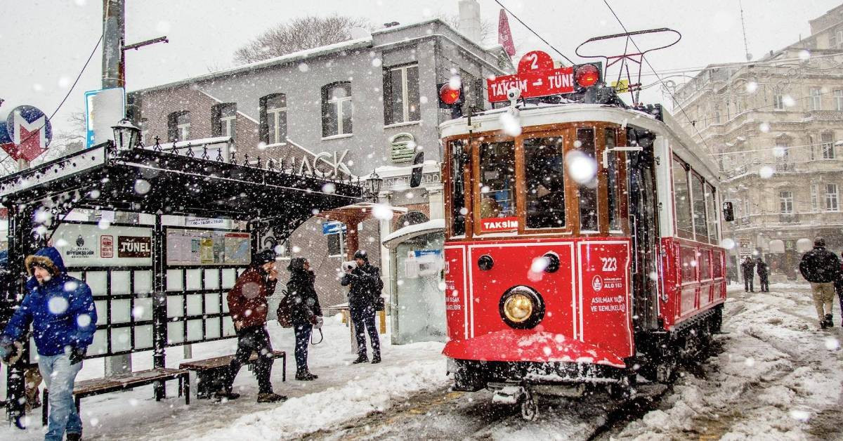 İstanbul kar yağışı