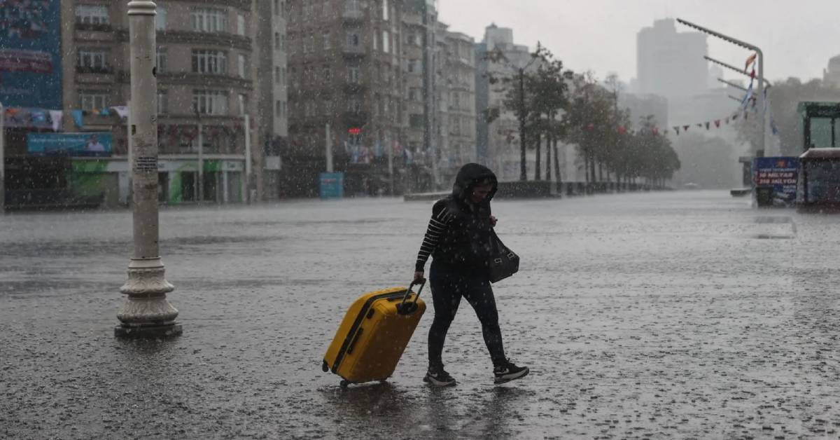İstanbul Sağanak Yağış