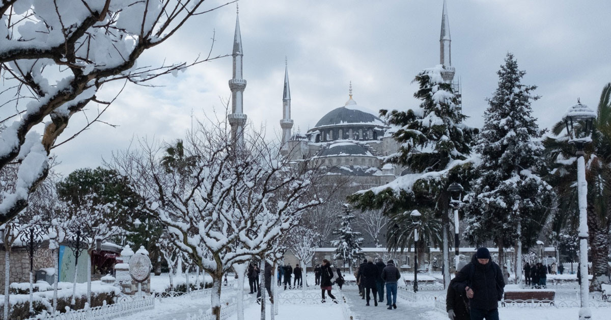 istanbul'da kar uyarısı