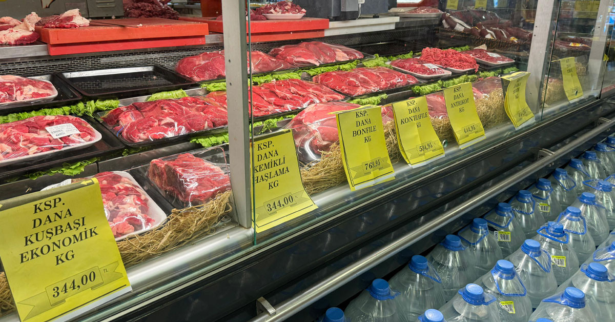 İstanbul'da ramazan ayı boyunca etin fiyatı sabit kalacak