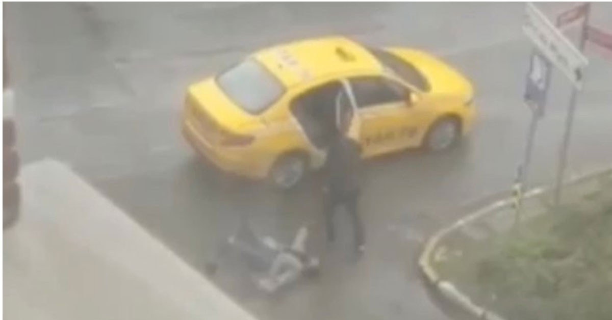 İstanbul'da sarı taksi terörü devam ediyor: Şoför, turist kadını darbetti!
