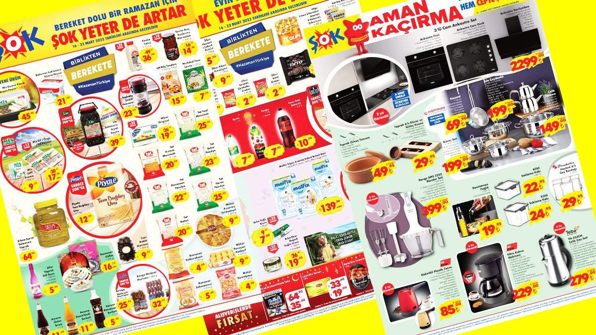 İşte ŞOK 19 Mart Cumartesi kataloğu indirimli fiyat listes