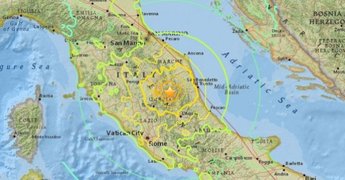 İtalya'da 6.1 deprem