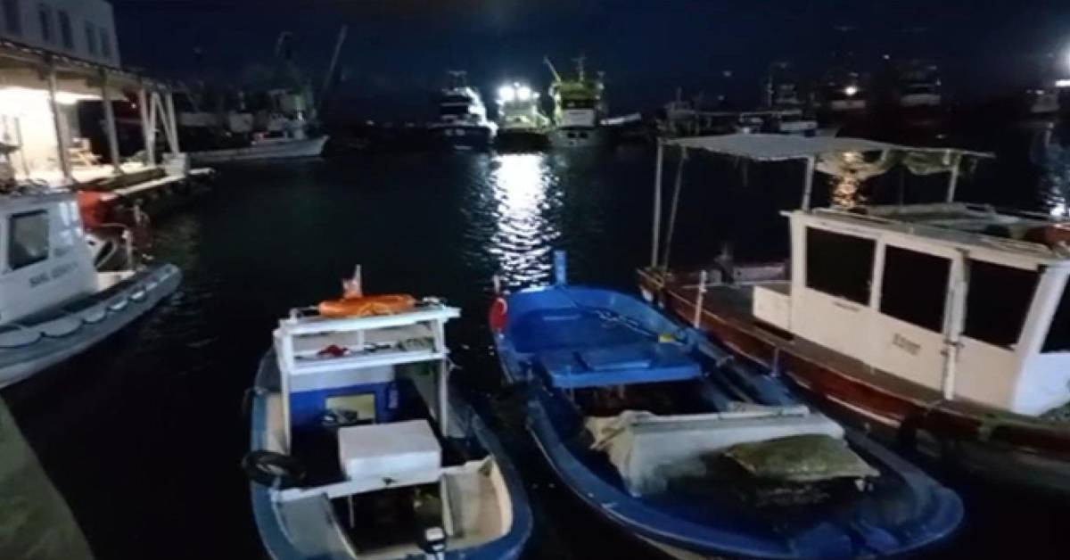 İzmir Dikili tekne battı