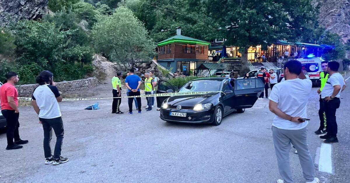 Kabus gibi kaza: Dağdan kopan kaya ile hayatını kaybetti