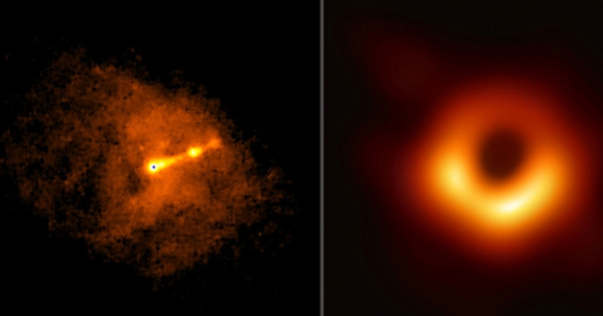 Kara deliğin yeni görüntüleri ortaya çıktı