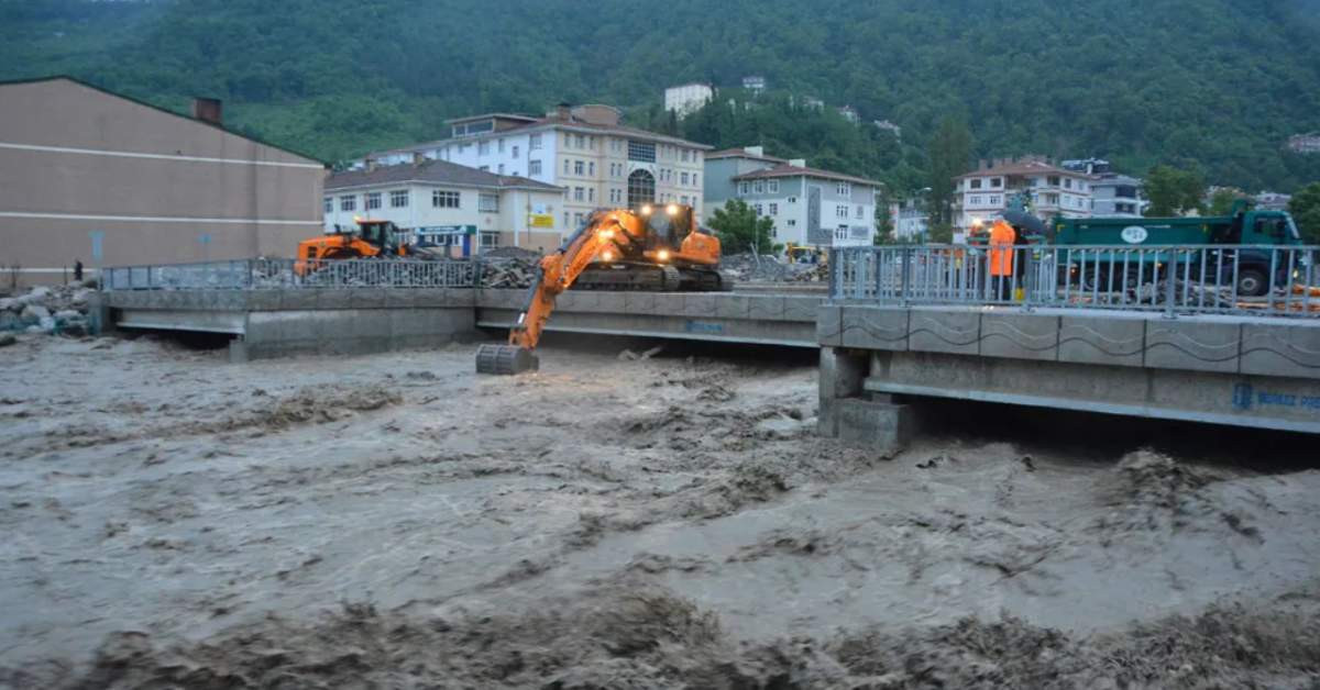Kastamonu, Sinop, Amasya Sağanak Yağış