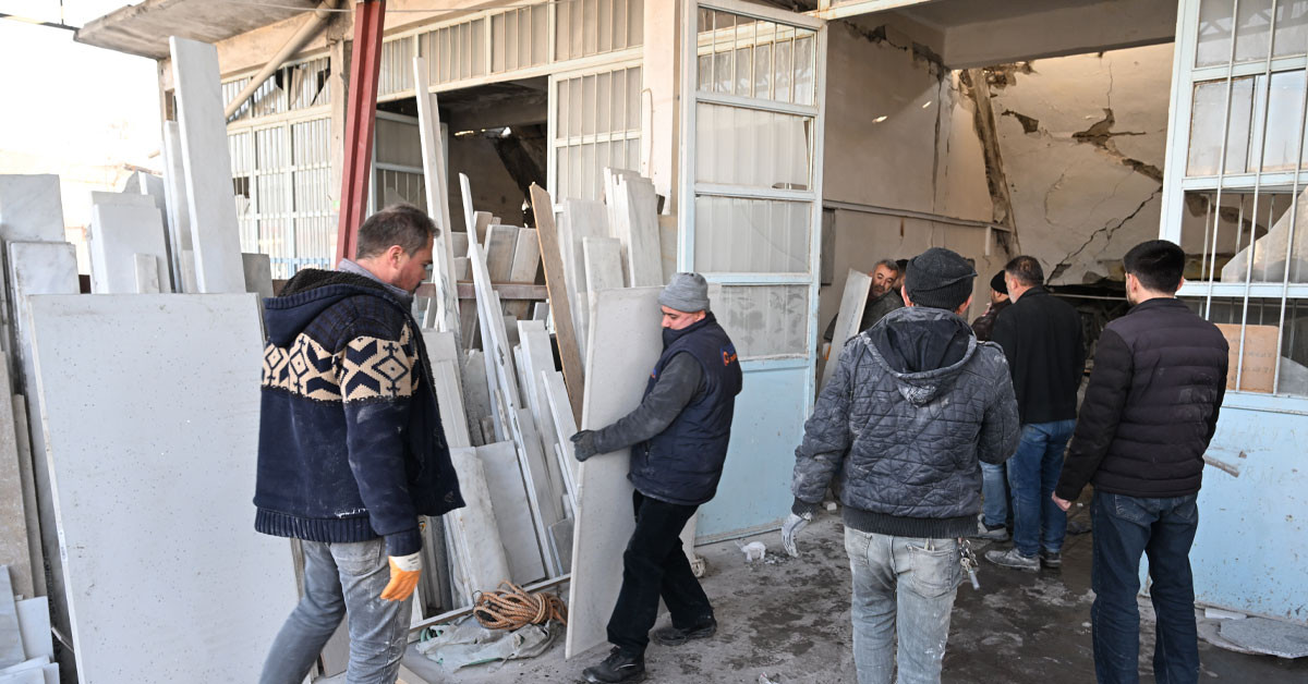 Malatya'da göçük meydana geldi