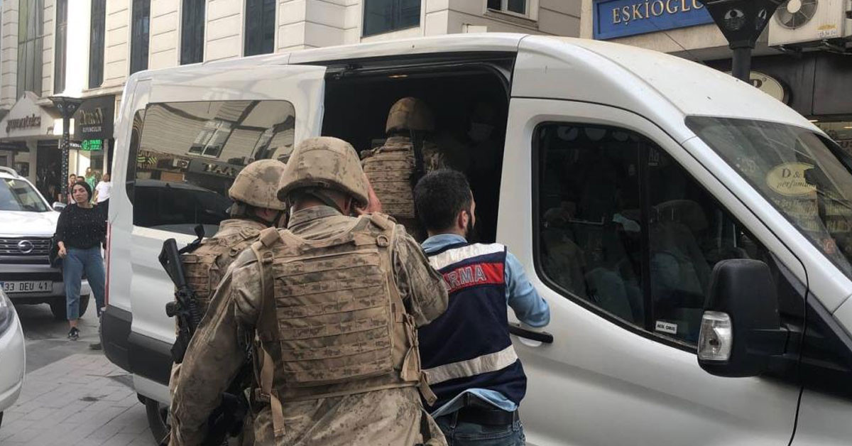 Mersin'de 6 Terörist Yakalandı!