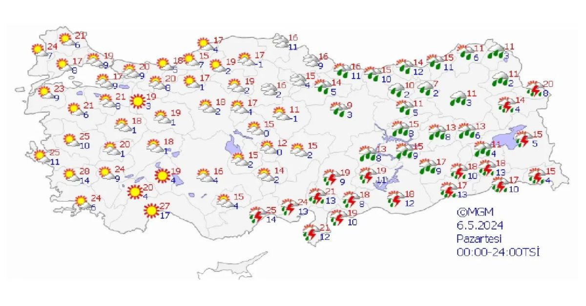 Meteoroloji çok sayıda ili uyardı: Mayıs ayında kar yağışı geliyor