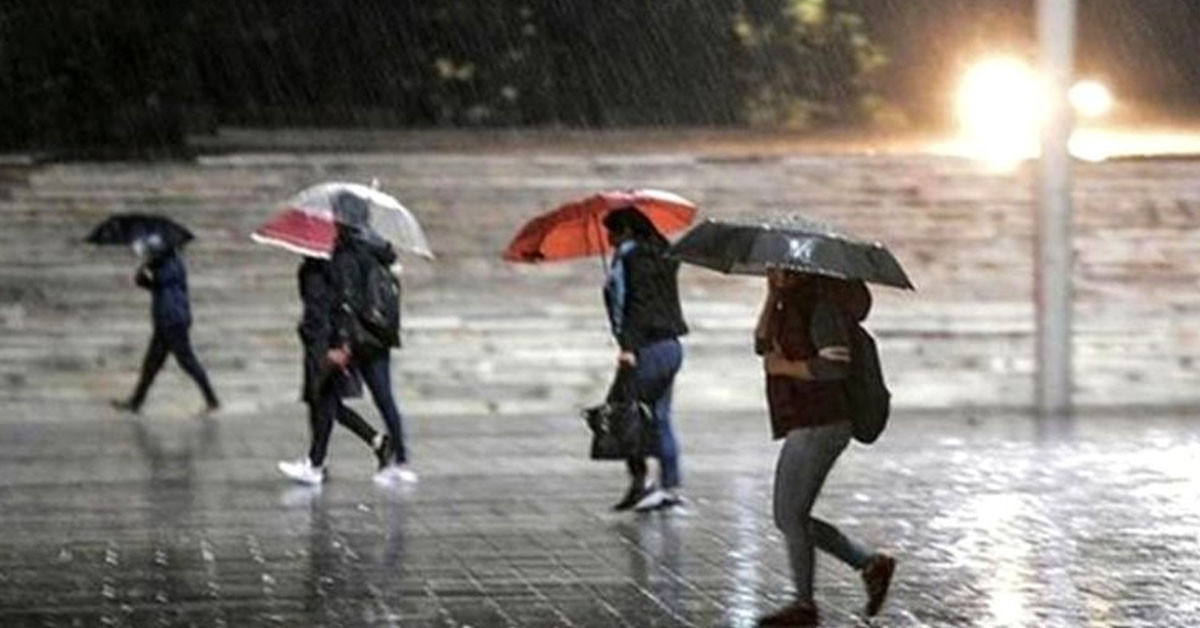 Meteoroloji Genel Müdürlüğü günlük hava durumu raporunu yayımladı: Bu hafta yağmurlu geçecek!