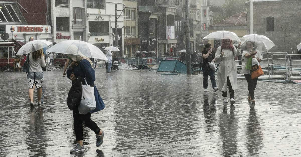 Meteoroloji Sağanak Yağış