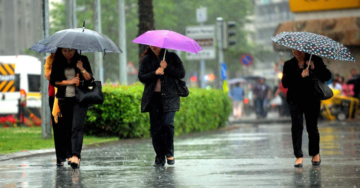 Meteoroloji Sağanak Yağış Uyarısı