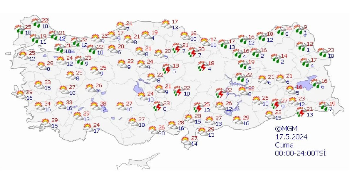 Meteoroloji’den uyarılar üst üste geldi: Gök gürültülü sağanak ve toz taşınımı geliyor