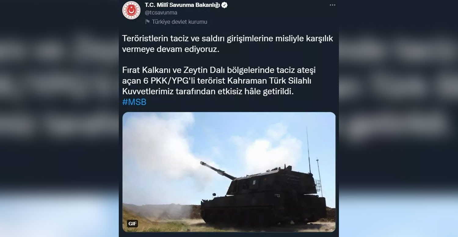 Milli Savunma Bakanlığı duyurdu: 6 terörist daha etkisiz hale getirildi!