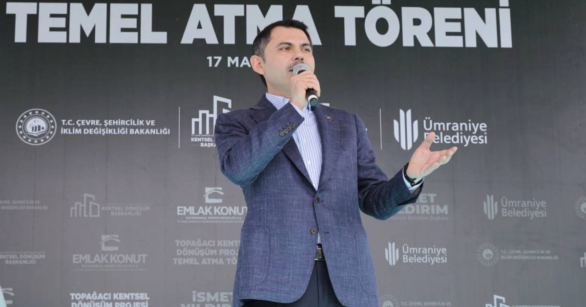 Murat Kurum’dan kentsel dönüşüm mesajı: ‘İstanbul depreme hazırlıklı olacak’
